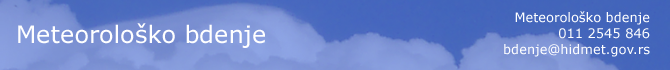 Aktuelne radarske slike - Republički hidrometeorološki zavod Srbije